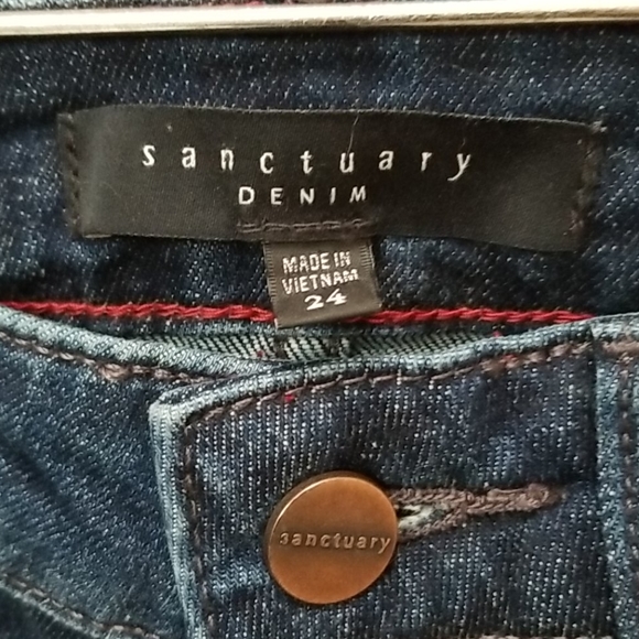 Sanctuary Womens High Crop Jeans - Picture 9 of 16